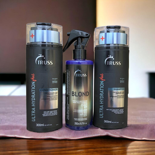 Ultra Hydration Plus Shamp Condic 300ml + Blond 260ml Truss