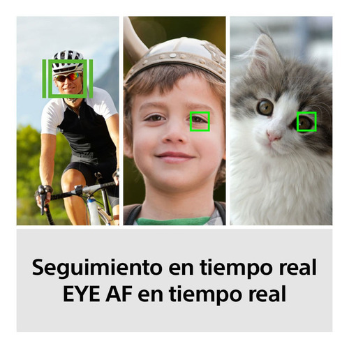 Cámara Aps-c A6100 Con Enfoque Automático Rápido