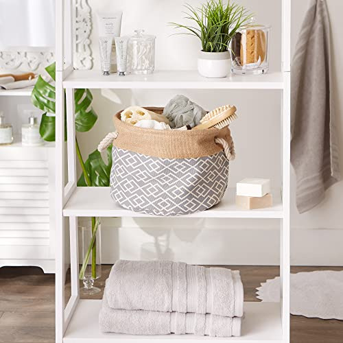 Dii Yute Storage Collection Collapsible Burlap Diamond Stora