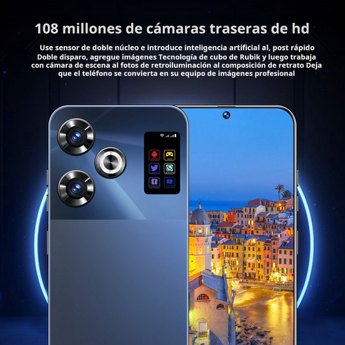 Z S25 Ultra Teléfono Móvil De 7,3 Pulgadas Android 14 Snapdr