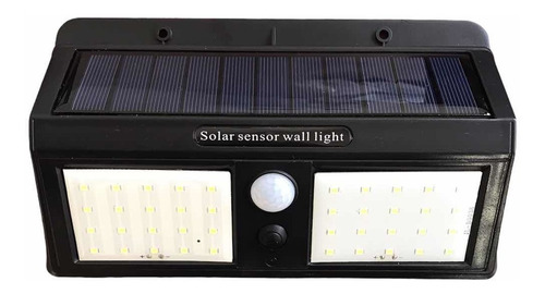 Lámpara Panel Solar Led Exteriores Aplique Decorativo 18w