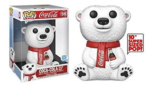 Funko Coca Cola Oso Polar Super Tamaño 10  Pop Vinyl 39xhd