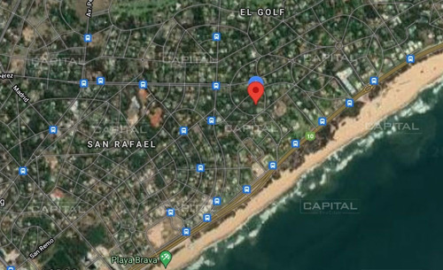 Imagen 2 de 6 de Espectacular Terreno En Playa Brava A Pocas Cuadras Del Mar - Punta Del Este Brava