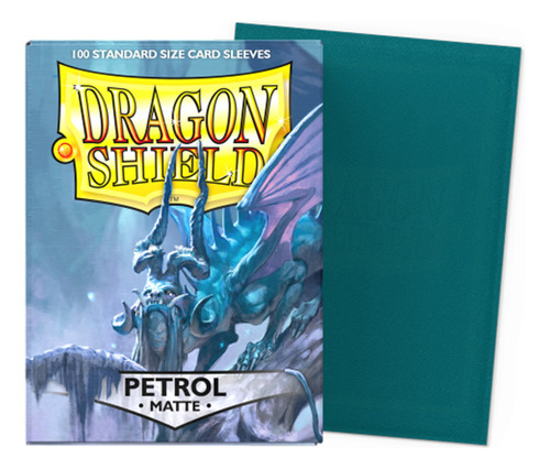 Dragon Shield Petrol Matte 100 Sleeves Madtoyz