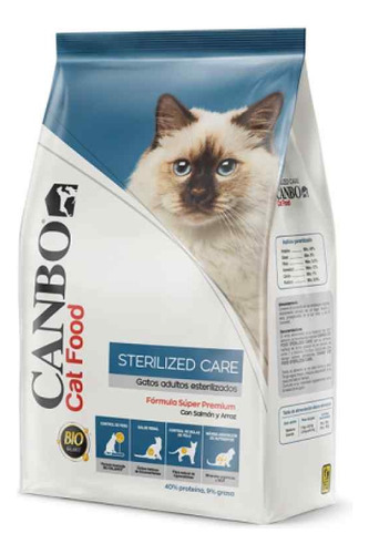 Alimento Canbo Gato Esterilizado 7 Kg Cat Delivery Gratis