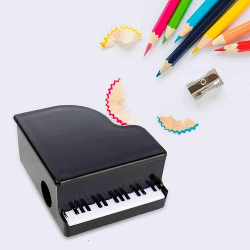 3 Sacapuntas En Forma De Piano, De Lápices De Regalo Para