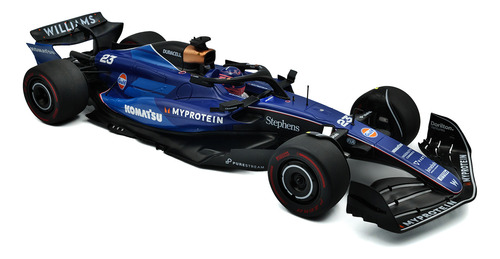 Fórmula 1 Williams Fw46 Alex Albon Arábia Saudita 2024 1:18