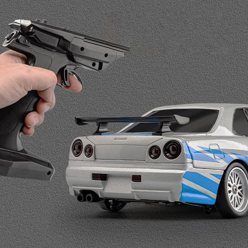 Modelo De Coche Rc Tire,coche De Carreras Deportivo Plateado