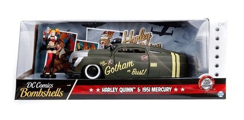 Metals Die Cast Harley Quinn Y Mercury Matt Green 1951