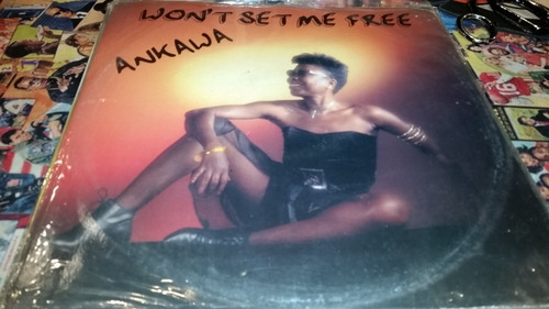 Ankawa Won't Set Me Free Vinilo Maxi 4 Mixes Italy 1994