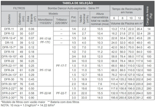 Bomba 1/3 Cv Dancor E Filtro P/ Piscina Dfr-12 Até 30.000