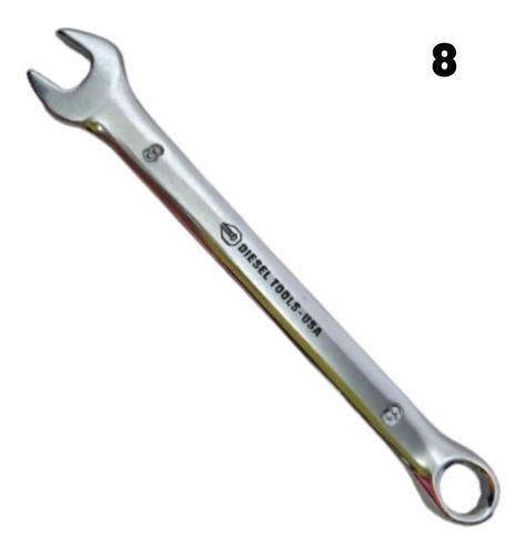 Llave Combinada Nro. 8 Diesel-tools