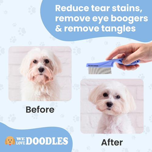 Peine Facial Para Perros, Peine Antipulgas Para Perros, M...