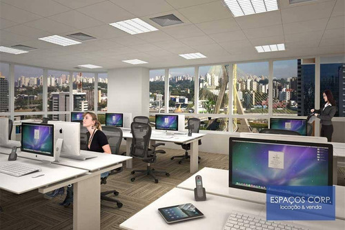 Imagem 12 de 23 de Laje Comercial Para Alugar, 520m² - Brooklin, São Paulo. - Lj0132