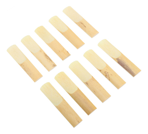 Juego De 10 Piezas De Repuesto Para Saxofón Sax Reeds, Llave