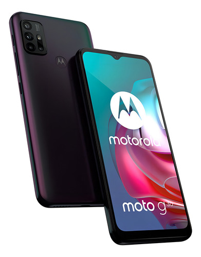 Moto G30 128 GB gris tornasol 4 GB RAM - Excelente (Reacondicionado)