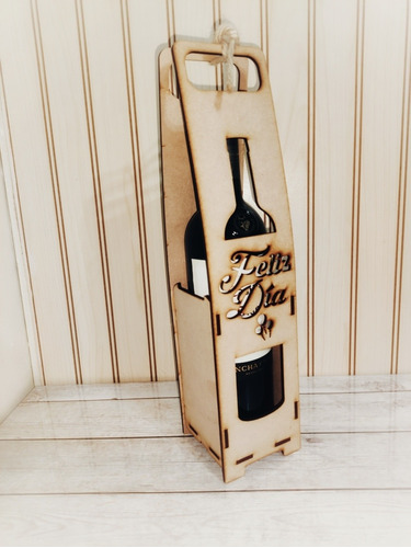 10 Cajas Porta Vinos Idea Para Regalos Souvenirs Cumpleaños