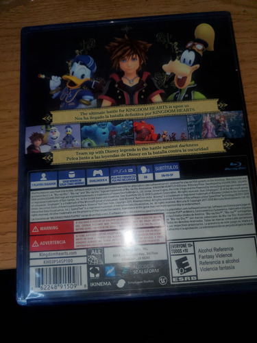 Kingdom Hearts Iii Standard Edition Físico Ps4 (Usado)