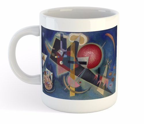 Taza De Plastico Vasili Kandinski Azul In The Blue Arte