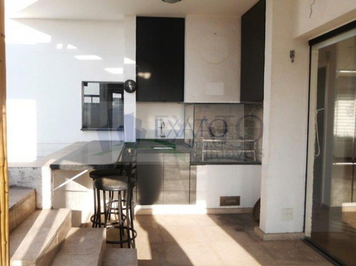 Imagem 4 de 15 de Moema Maravilhosa Cobertura Duplex Decorada-lazer Privativo Com Piscina-sauna-churras. - Em21604