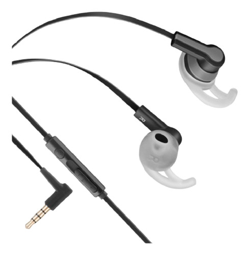 Audifonos Sport Ultradelgados Con Manos Libres.aud-348 Negro