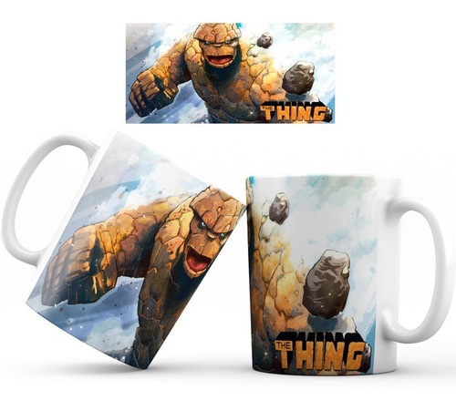 Mug Taza The Thing Superheroe La Cosa Marvel 002