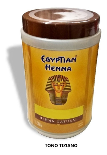 Egyptian Henna Matizador Polvo X 500 Tono Tiziano