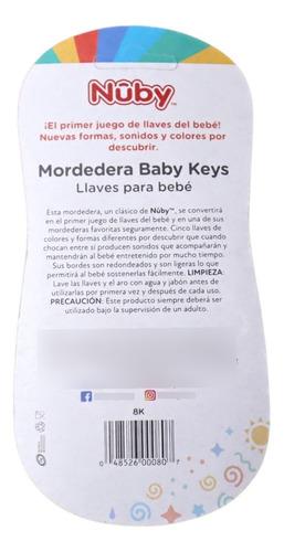 Mordedera Baby Keys, Nuby
