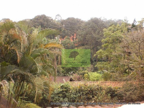 Imagem 19 de 30 de Projeto Aconchegante Que Une A Natureza E O Conforto, Fazendinha, Granja Viana, Ca0485 Agv - Ca0485
