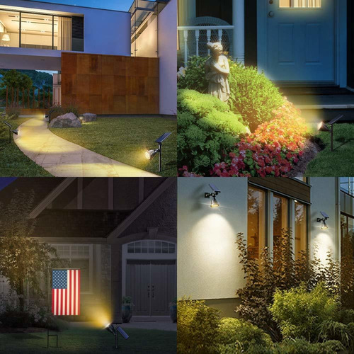 Focos Solares Para Paisajes, Luces Solares Para Exterio...