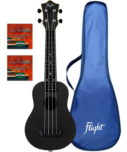 Ukelele Soprano Flight Tus-35 + 2 Set Els-ukc