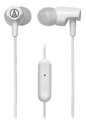 Auriculares In-ear Audio-technica Ath-clr100iswh Sonicfuel Color Blanco