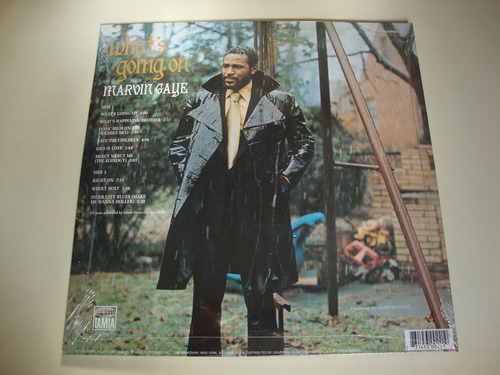 Lp - Vinil - Marvin Gaye - What's Going On - Importado, Lacr Não Preenchido