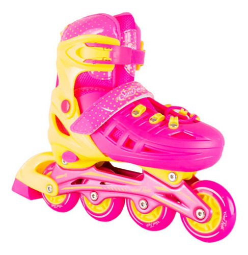 Combo Pro De Patines Ajustables Con Mochila Y Protecciones