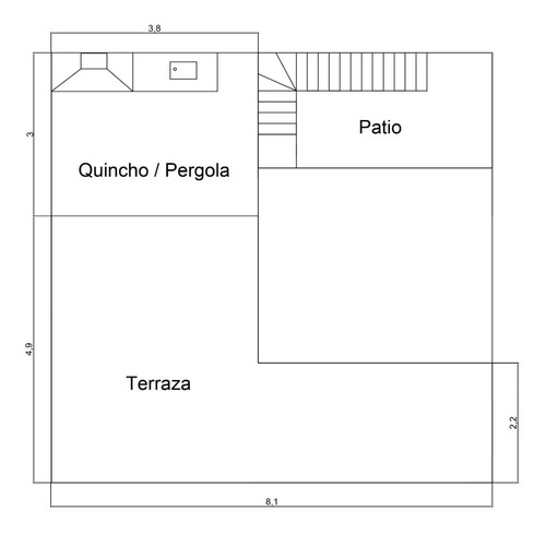 Dueño Ph Villa Crespo 4 Amb 2 Baños Terraza Propia Quincho
