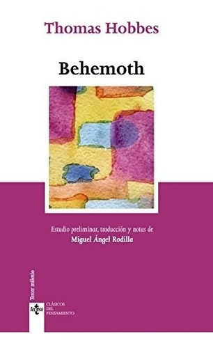 Behemoth - Hobbes Thomas (libro) - Nuevo