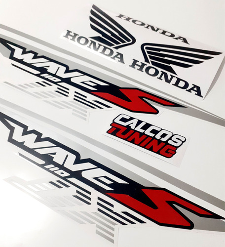 Calcos Honda Wave Dx . Simil Original. Calidad Premium