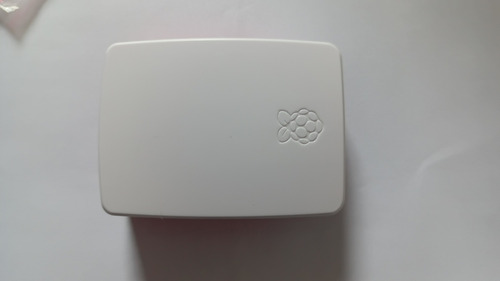 Case Caixa Oficial Para Raspberry Pi 4 B Branca E Vermelha (Usado)
