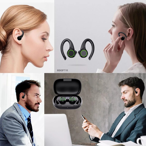 Auriculares Bluetooth Inalambricos Gancho Audifonos Tipo C