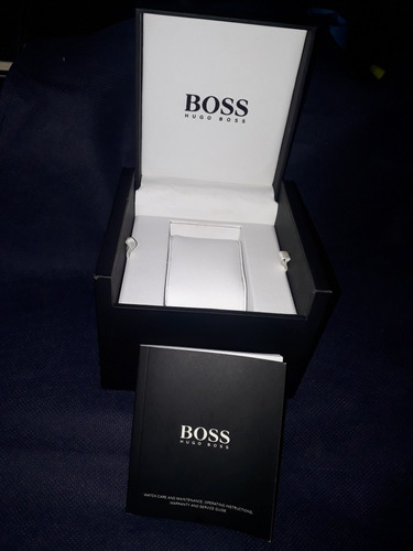 Caja De Reloj  Hugo Boss  Vacía 