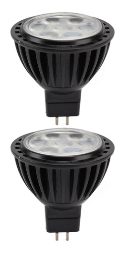 Bombilla Led Mr16, 2 Unidades, 7 W, Ahorro De Energía, Bajo