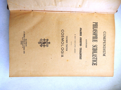 Filosofía Escolástica. 5 Vol. Latín. Urráburu Joanne J. (Usado)