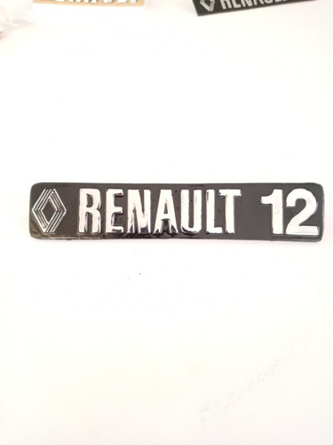 Emblema Letrero Renault 12 Clásico 