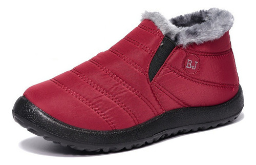 Botas Impermeables De Invierno Para Mujer Con Felpa Térmica