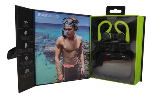 Auriculares Avenzo Av-tw5003g Tws Deportivos