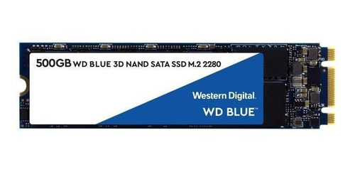 Disco Solido Interno Ssd M.2 Sata Western Digital Blue 500gb