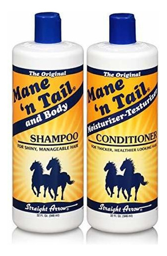 Shampoo Y Acondicionador Combo Mane N Tail Combo, 32 Fl Oz P