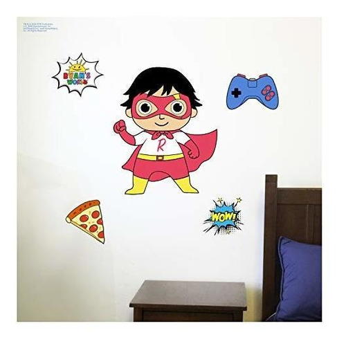 Ryan's World Wall Decals - The Red Titan Wall Stickers Con I