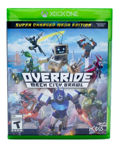 ¡nuevo! Override Mech City Brawl Xbox One ¡sellado! ¡físico!