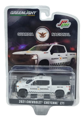 2021 Chevrolet Cheyenne Z71 Guardia Nacional Esc. 1:64 